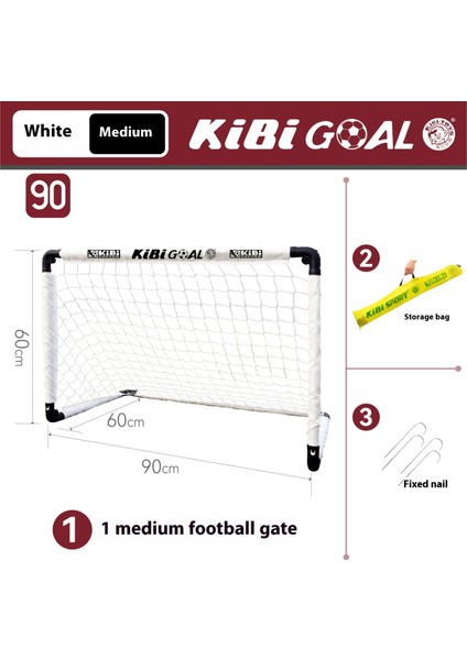 Katlanabilir Portatif Futbol Kalesi Çocuk Açık Hava Spor Oyuncakları (Yurt Dışından)