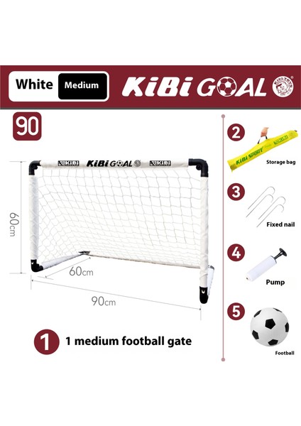 Katlanabilir Portatif Futbol Kalesi Çocuk Açık Hava Spor Oyuncakları (Yurt Dışından)