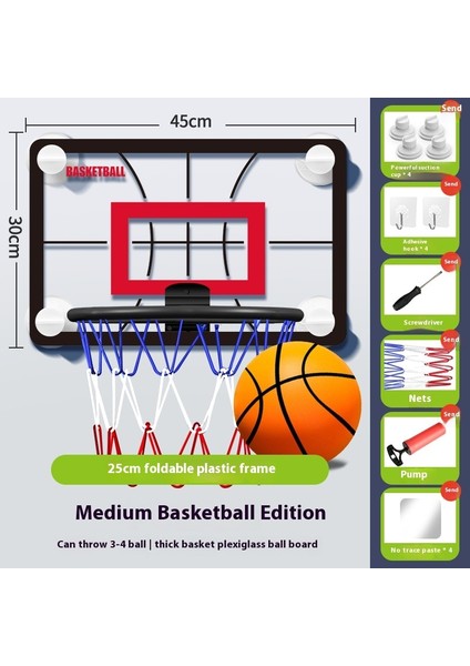 Katlanabilir Basketbol Çerçeveleri Duvara Monte Atış Basketbol Potaları (Yurt Dışından)