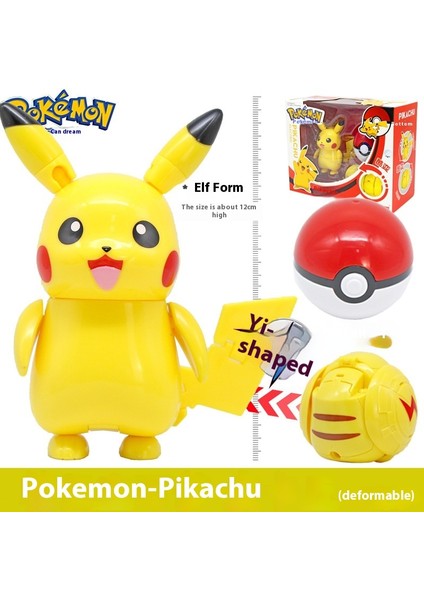 Pet Peebles Pokémon Transformer Yumurta Robotu Yeni Oyuncaklar (Yurt Dışından)
