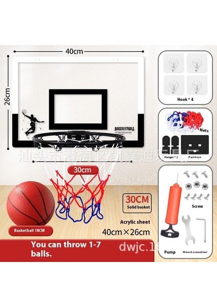 Katlanabilir Basketbol Çerçeveleri Duvara Monte Atış Basketbol Potaları (Yurt Dışından)