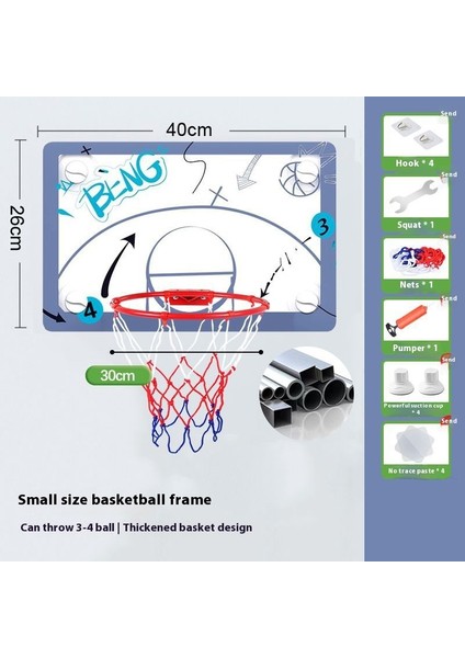 Katlanabilir Basketbol Çerçeveleri Duvara Monte Atış Basketbol Potaları (Yurt Dışından)