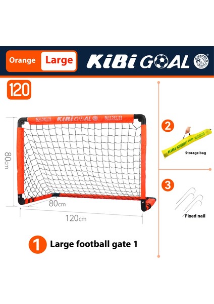 Katlanabilir Portatif Futbol Kalesi Çocuk Açık Hava Spor Oyuncakları (Yurt Dışından)