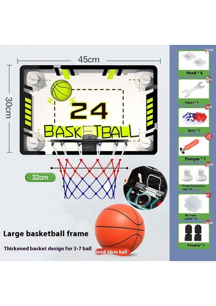Katlanabilir Basketbol Çerçeveleri Duvara Monte Atış Basketbol Potaları (Yurt Dışından)