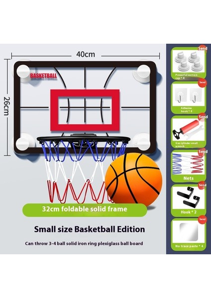 Katlanabilir Basketbol Çerçeveleri Duvara Monte Atış Basketbol Potaları (Yurt Dışından)