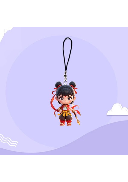 Nezha Animasyon Anahtarlık (Yurt Dışından)