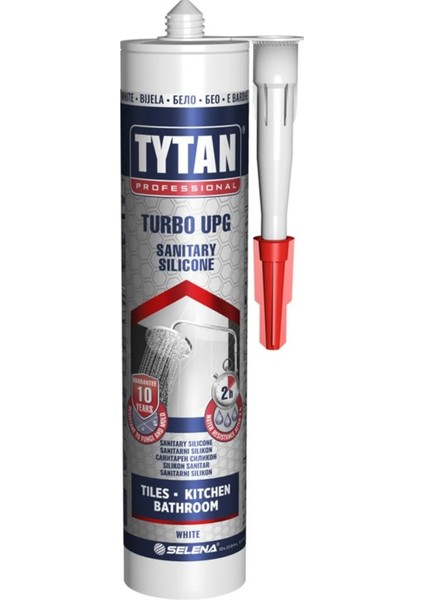 Professional Turbo Upg Duşakabin Banyo Silikonu 280 ml Şeffaf