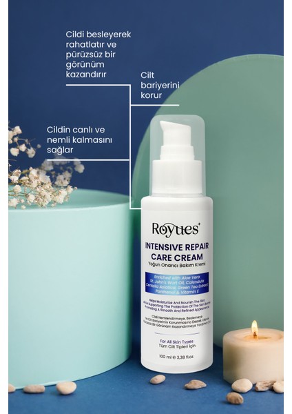 Cica Krem Yoğun Nemlendirici Ve Onarıcı Cilt Bakım Kremi, İntensive Repair Care Cream 100 ml fiyatları