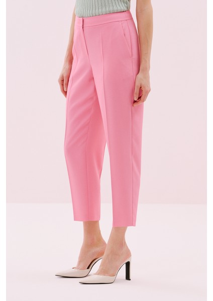 Krep Havuç Pantolon Pembe Y2512043_038 fırsatları