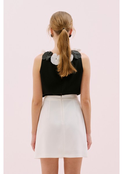 Krep Mini Etek Beyaz Y2515045_002 fiyatları