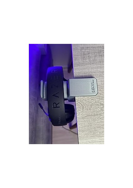TRAK3D Premium Asılabilir Kulaklık Standı Beyaz