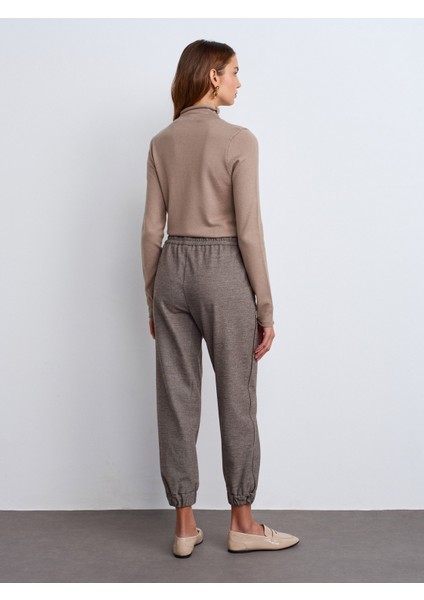 71608 Dilvin Manşetli Jogger Pantolon modelleri