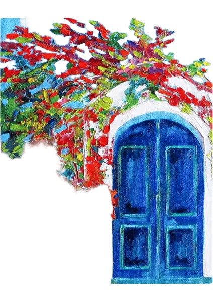 Huacan Numaralara Göre Yağlı Boya Ev Manzara El Boya Kitleri Tuval Çiçek Ev Dekorasyonu Renk: YBB-010 / Boyut (Cm): 40X50CM Çerçeve Yok (Yurt Dışından)