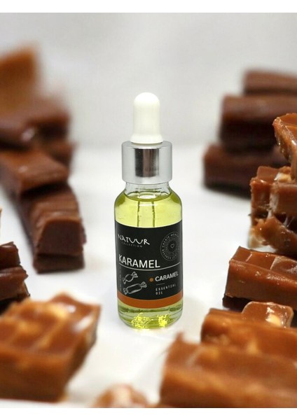 Karamel Esans Buhurdanlık Difüzör Parfüm Esansı Doğal Uçucu Yağ 20 ml