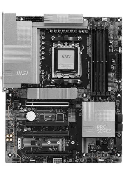 Msı Pro X870-P Wıfı Ddr5 8200MT/S 1xhdmı 1xusb4 3xm.2 Atx Am5 (Amd Am5 9000/ 8000/ 7000 Seri Işlemci Uyumlu)