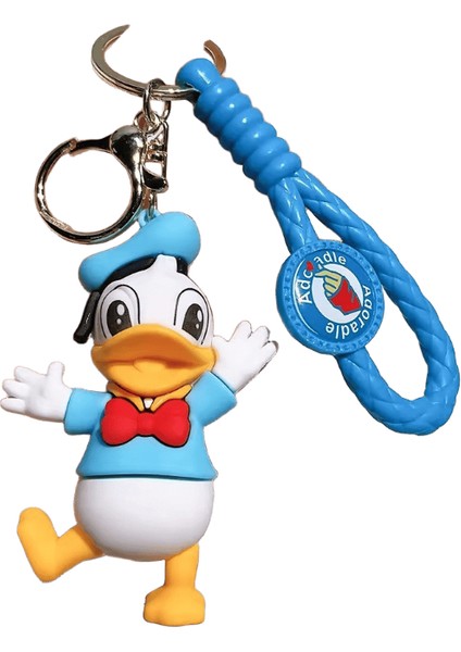 Anime Karikatür Kawaii Disney Mickey Mouse Minnie Figür Anahtarlıklar Donald Duck Piglet Anahtarlık Modeli Çocuk Oyuncakları Çocuk Hediyerenk:3 (Yurt Dışından)