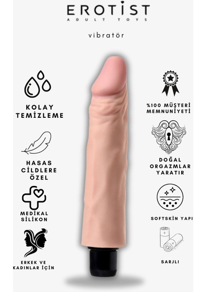 Orman Meyvesi Aromalı Jel ve Realistik Vibratör Seti 761050