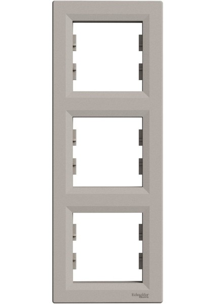 Asfora Bronz Üçlü Çerçeve Dikey