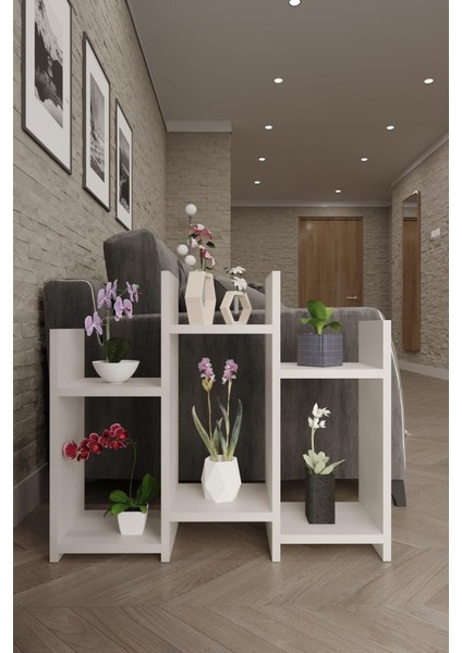 Wood Aria Yan Sehpa, Bitki Standı, Çok Amaçlı Yan Sehpa, Kitaplık modelleri