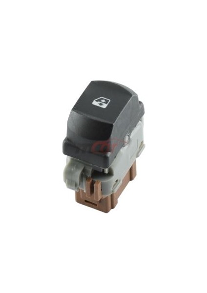 -AN-713 - Cam Açma Düğmesi Ön Sağ 6 Fişli Megane Iı Kahve Tekli