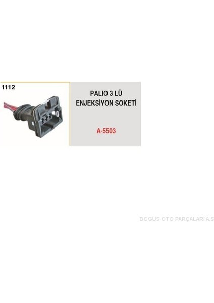 A-5503 - Enjeksıyon Soketı Uçlu Palıo