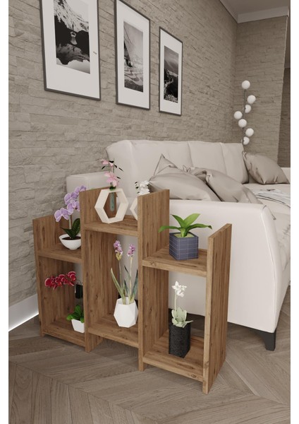 Wood Aria Yan Sehpa, Bitki Standı, Çok Amaçlı Yan Sehpa, Kitaplık modelleri