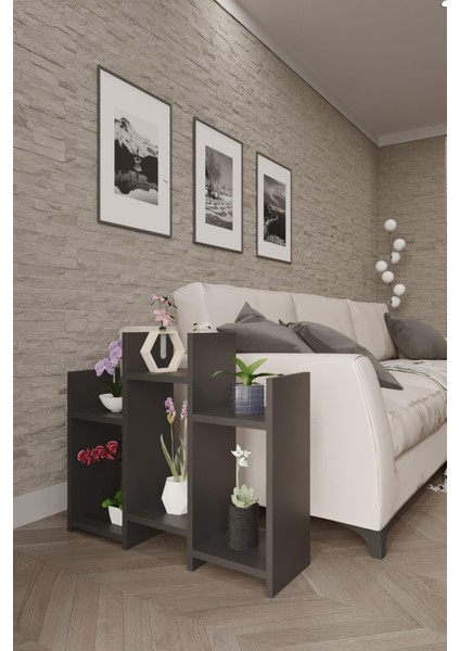 Wood Aria Yan Sehpa, Bitki Standı, Çok Amaçlı Yan Sehpa, Kitaplık fiyatları