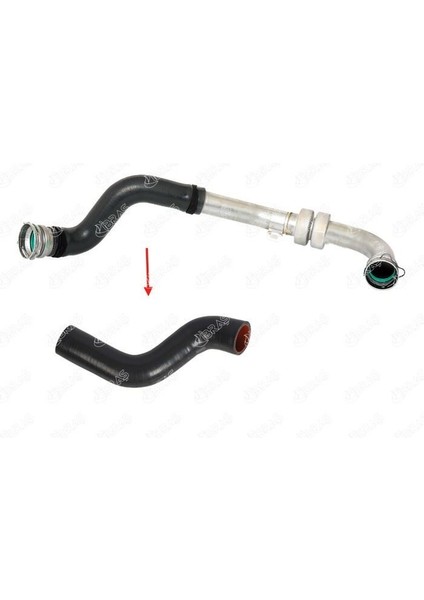 IBRAS11457 - Turbo Hortumu Metal Boru Harıc Megane Iıı Fluence 1.5 Dcı 85 / 105 Hp