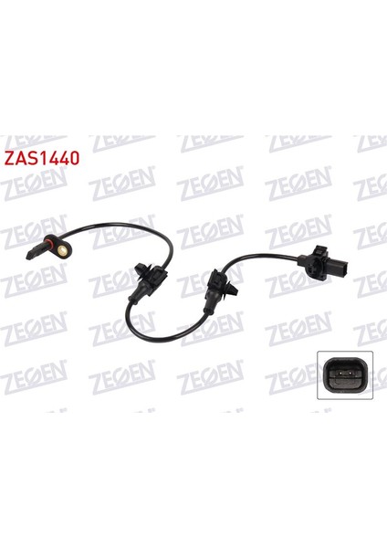 ZEGEN-ZAS1440 - Abs Sensoru Arka Sag Honda Cr-V 1.6 I-Dtec, 2.0 I-Vtec 2012-