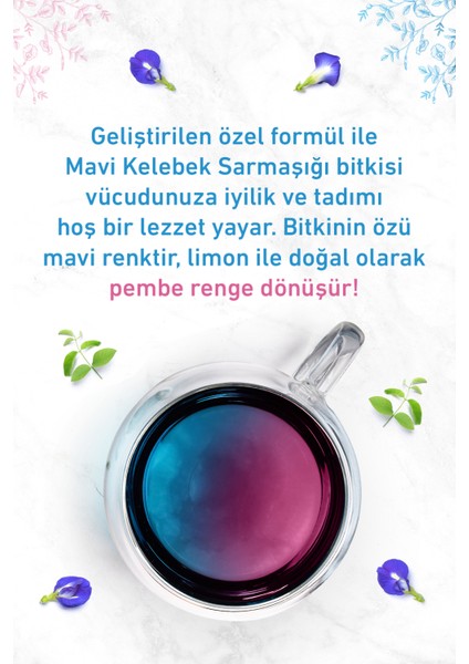 Mavi Kelebek Sarmaşığı Bitkisi 30 gr