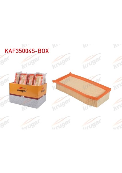 KRUGER-KAF35004S - Hava Filtresi Clıo Iv Captur / Sandero Duster Dokker Kagıt