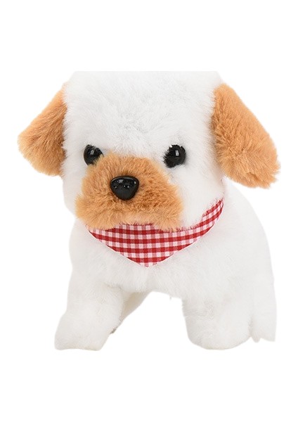 Peluş Oyuncak Köpek Yavrusu Yürür, Havlar ve Kuyruğunu Hareket Ettirir (Yurt Dışından)