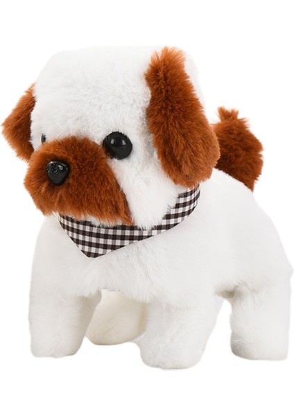 Peluş Oyuncak Köpek Yavrusu Yürür, Havlar ve Kuyruğunu Hareket Ettirir (Yurt Dışından)
