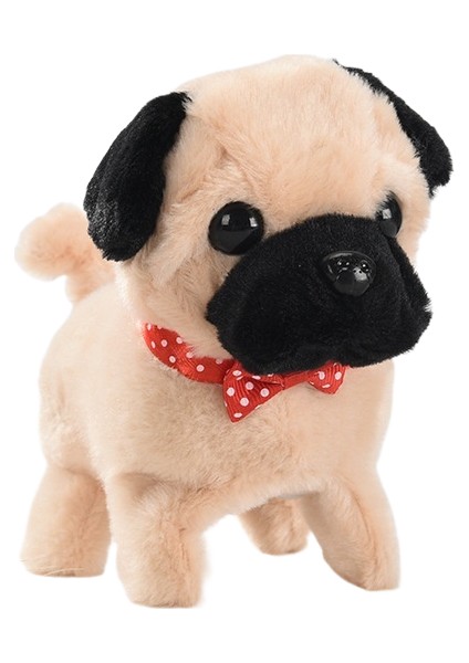 Peluş Oyuncak Köpek Yavrusu Yürür, Havlar ve Kuyruğunu Hareket Ettirir (Yurt Dışından)