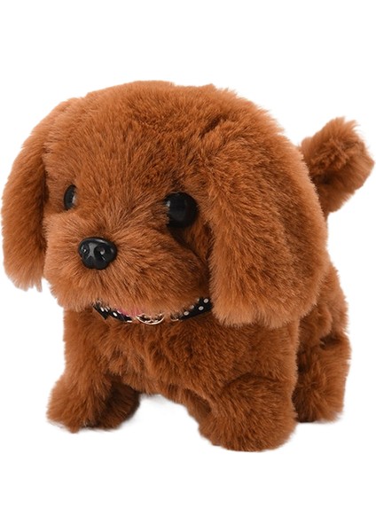 Peluş Oyuncak Köpek Yavrusu Yürür, Havlar ve Kuyruğunu Hareket Ettirir (Yurt Dışından)
