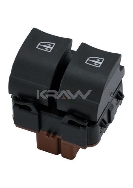 -AN-728D - Cam Açma Düğmesi Sol Çiftli Clıo Iv 13> Clıo Symbol Iı 08>12 / Logan Iı Lodgy