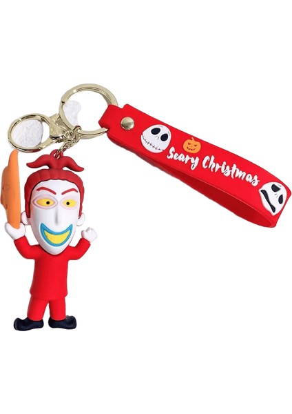 Klasik Karikatür Figür Jack Skellington Anahtarlık Disney Noelden Önce Kabus Bebek Anahtarlıklar Sırt Çantası Aksesuarları Renk:7 (Yurt Dışından)