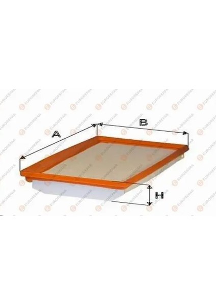 EUROREPAR-1682262080 - Hava Filtresi Egea 1.6 Mtj