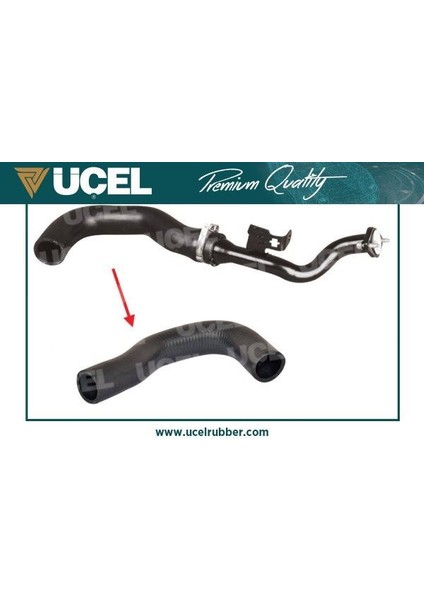 UCEL-35515 - Turbo Hortumu Metal Boru Hariç Fıat Lınea 1.3 Jtd. 1.4 16V Turbo