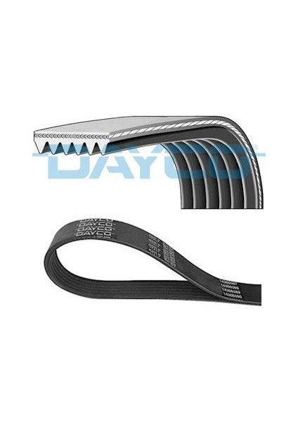 Dayco 6pk 1670 - Kanallı Kayıs Corolla 1.4 1.6 2002 2006 Boxer Jumper Ducato 2.2 Hdı 2006> Doblo Lınea Fıorıno (6PK1670)