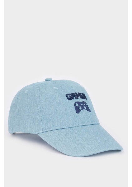 Erkek Çocuk Nakışlı Jean Cap Şapka D5316A825SM fiyatları