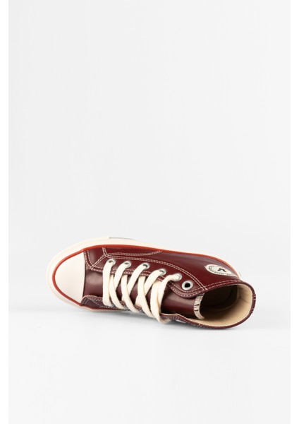 Monno Basic Unisex Çocuk Bordo Sneaker