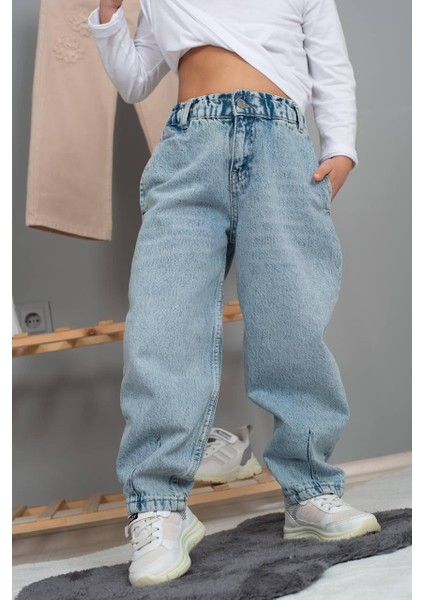 Blue Jean Kot Pantolon Kız Çocuk