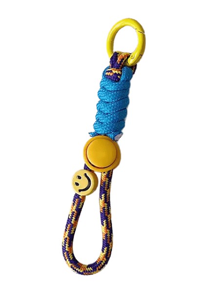 Moda Anahtarlık Yaratıcı Örgülü Ipi Anahtarlık Telefon Kılıfı Kadınlar Için Anti Kayıp Düğüm Halat Kayış Araba Anahtar Zincirleri Diy Aksesuarları (Yurt Dışından)