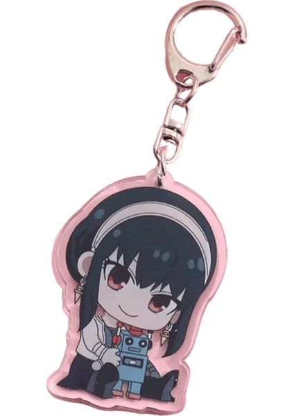 Spy×famıly Akrilik Anahtarlık Karikatür Karakter Süs Anahtar Çanta Kolye Giyim Aksesuarları Renk: 4 / Boyut: 5 cm (Yurt Dışından)