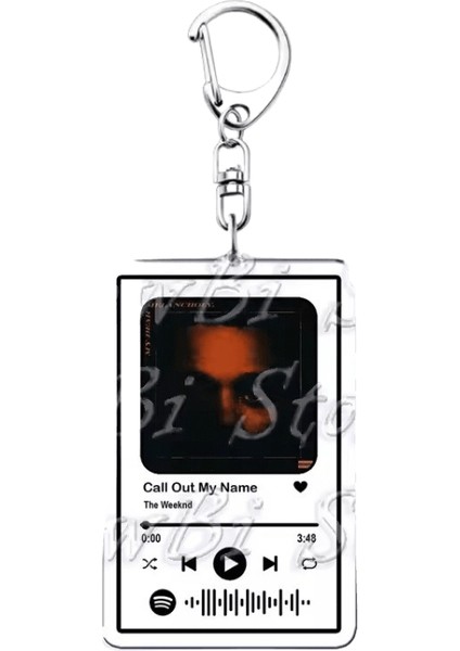 The Weeknd Müzik Anahtarlık Kadın Aksesuar Çocuk Müzik Starboy Kör Edici Işıklar Senin Için Öl The Hills Anahtarlık Takı Hayranları Hediye Renk:adımı Söyle (Yurt Dışından)