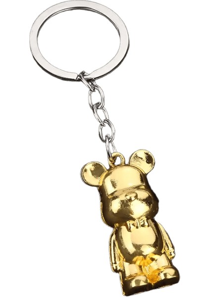 Patlamalar Ayı Metal Araba Anahtarı Takı Şiddet Ayı Anahtarlık Kolye Yaratıcı Hediyeler (Yurt Dışından)