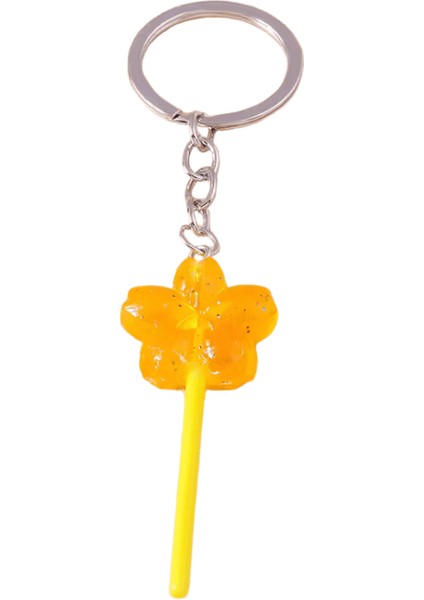 Güzel Reçine Şeker Lolipop Anahtarlık Mini 3D Simülasyon Gıda Anahtar Yüzükler Erkekler Kadınlar Için Çanta Kolye Dıy Çocuk Takı Hediyeler (Yurt Dışından)