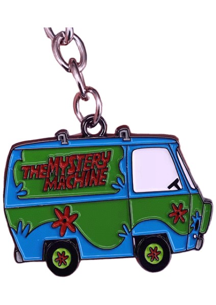 Gizemli Makine Metal Anahtarlık Anahtarlıklar Vw Otobüs Anahtarlık Turuncu Çiçekler Yeşil Mavi Panel Vanrenk:01 (Yurt Dışından)