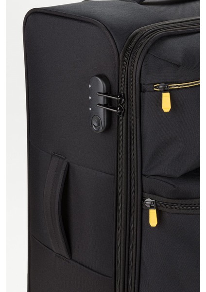 Unisex Vizon Hafif Ultra Light Lüx Kumaş Büyük Boy Valiz